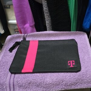 Black and Pink Garment Bag